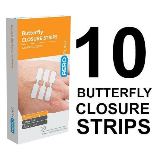 BUTTERFLY CLOSURE STRIPS