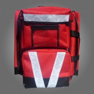 RED TRAUMA BACK PACK